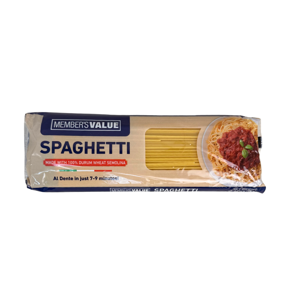 Member's Value Spaghetti Pasta 1kg Member's Value Spaghetti Pasta 1kg